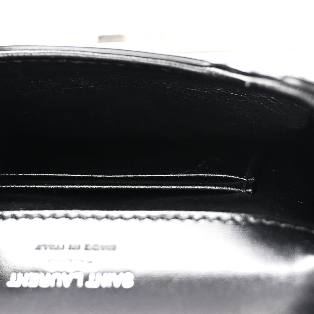 Smooth Calfskin Mini Solferino Satchel Black