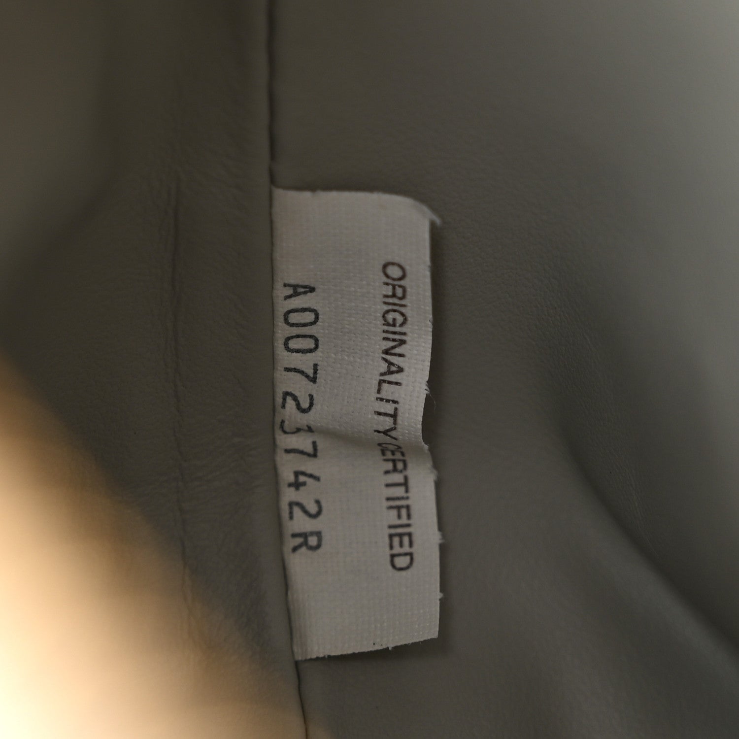 Calfskin Nappa Intrecciato Mini Wallace Agate Grey