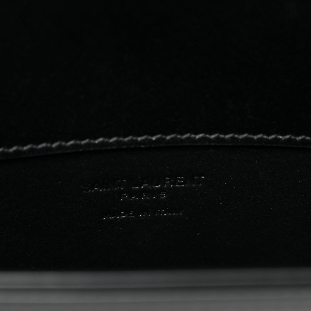Box Calfskin Voltaire Top Handle Crossbody Bag Black