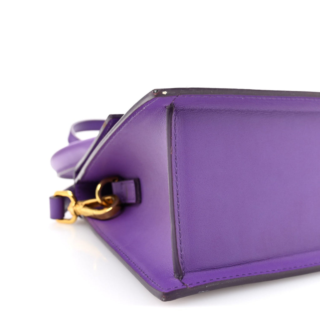 Smooth Calfskin Le Grand Chiquito Purple