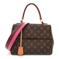Monogram Cluny BB Bordeaux Fuchsia