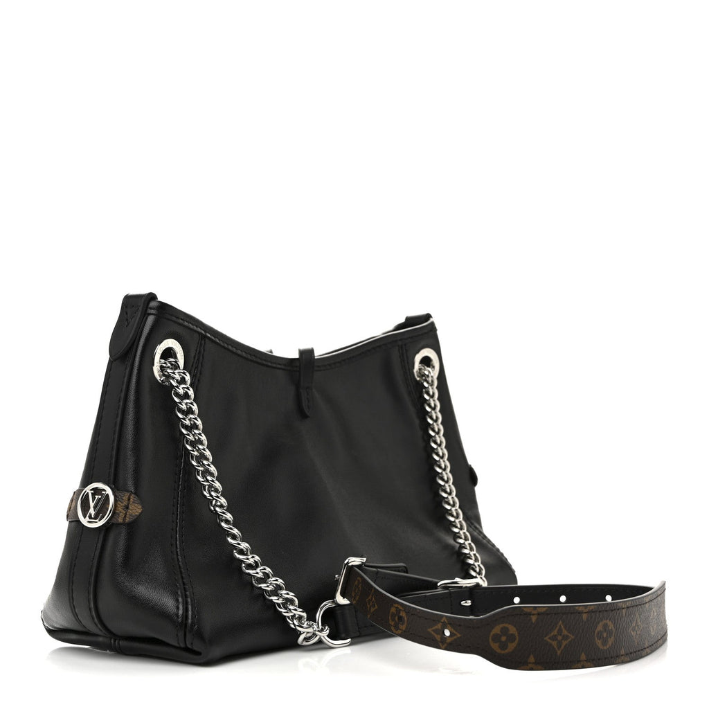 Lambskin CarryAll Cargo Vibe PM Black Black
