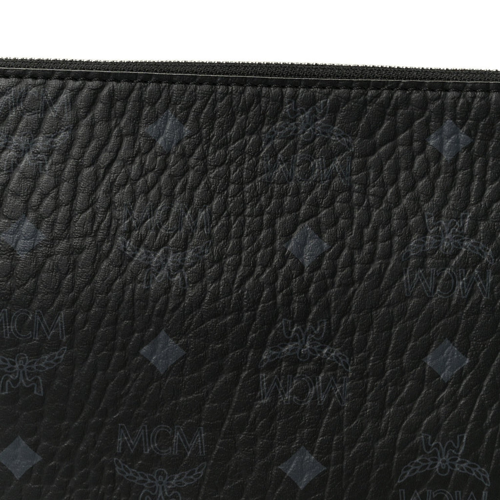 Visetos Medium Crossbody Pouch Black