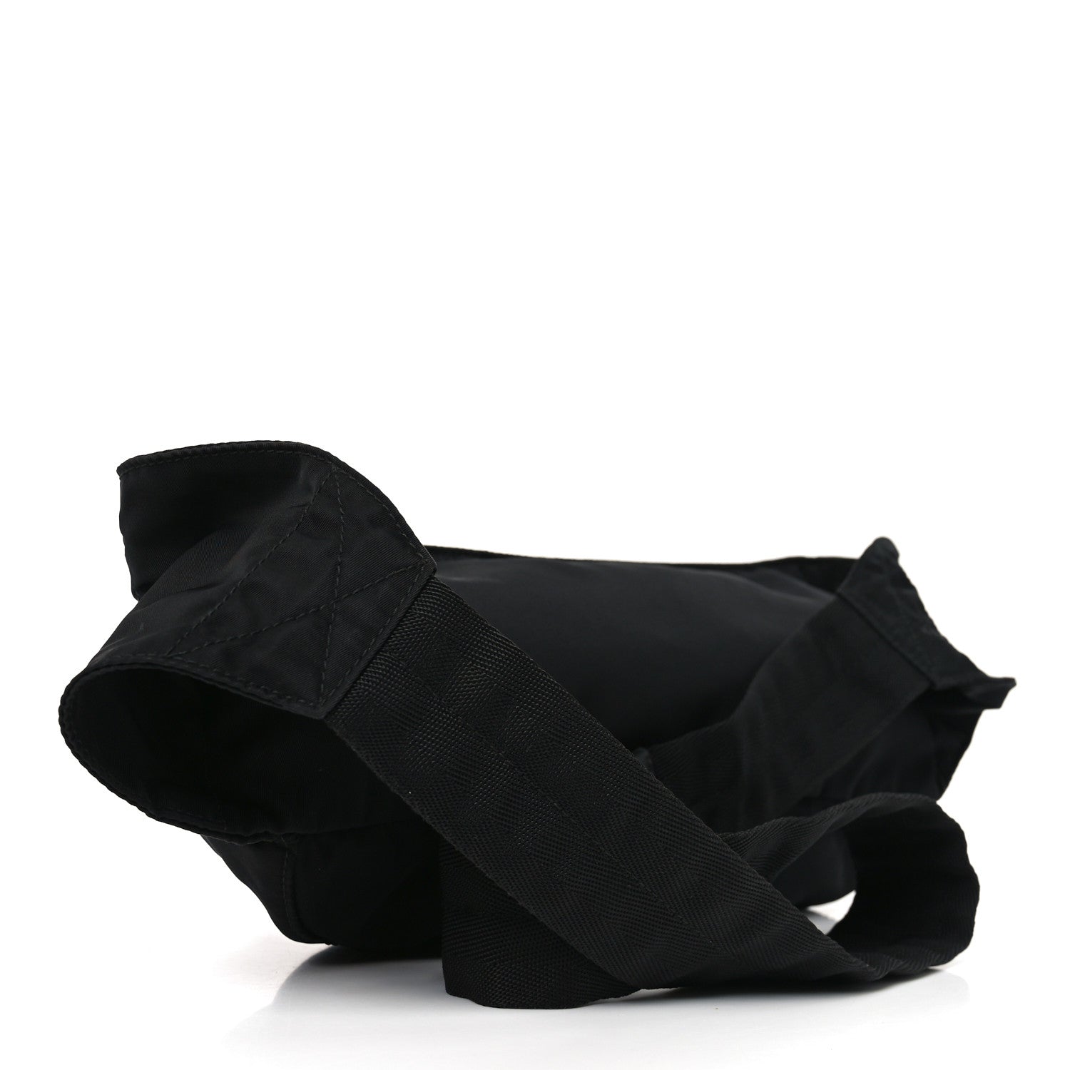 Tessuto Nylon Belt Bag Black