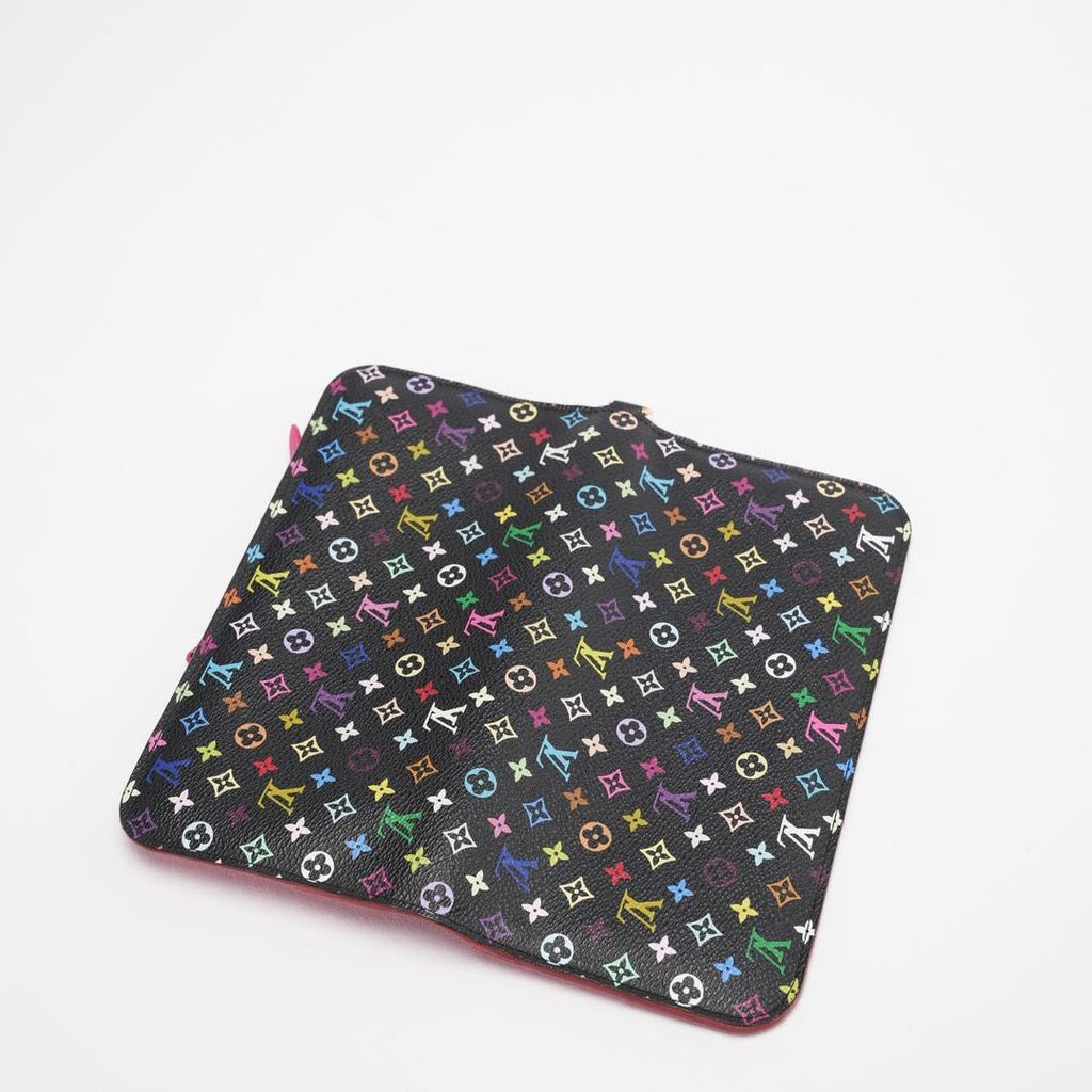 Louis Vuitton Black Monogram Insolite Wallet Multicolor