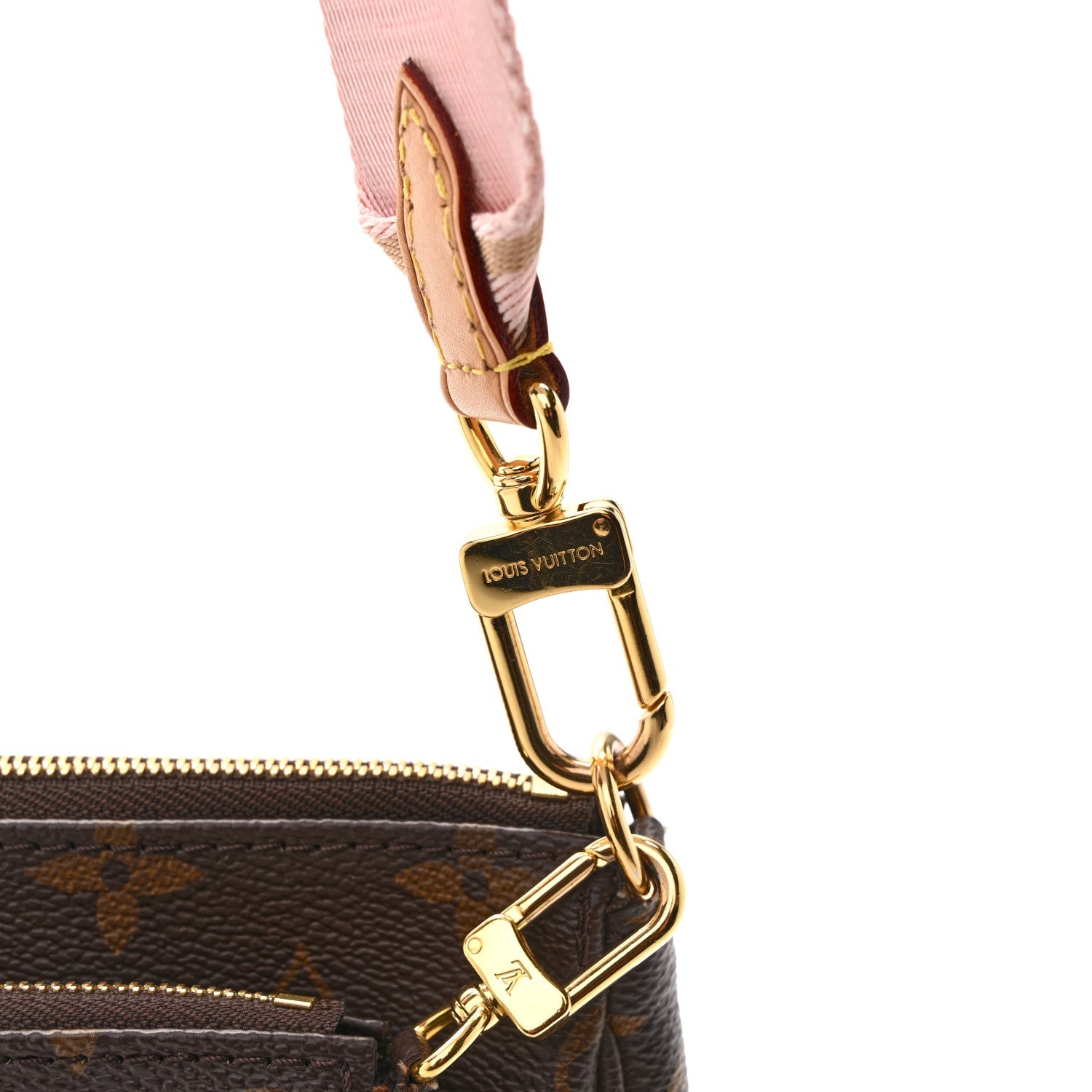 Monogram Multi Pochette Accessories Rose Clair