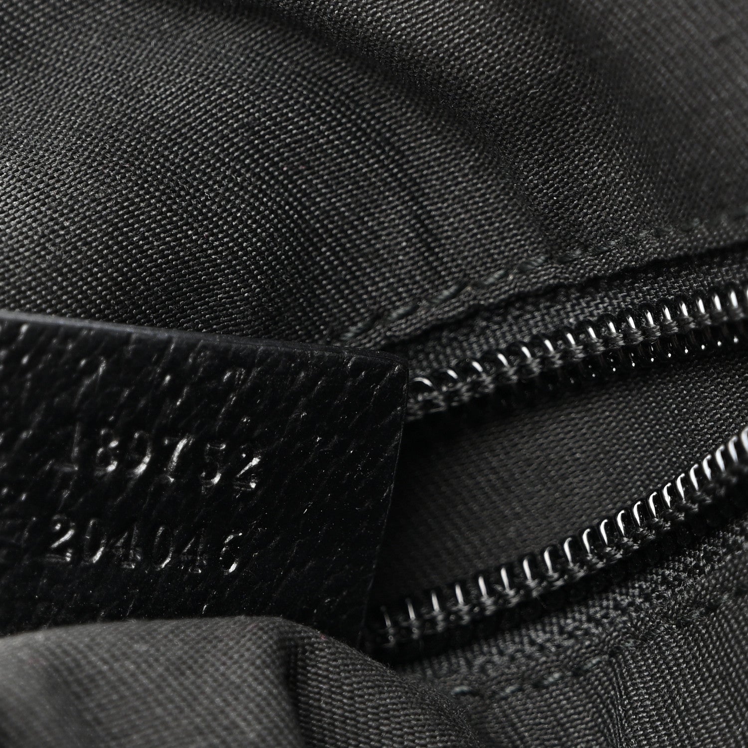 Monogram Web Medium Half Moon Hobo Black