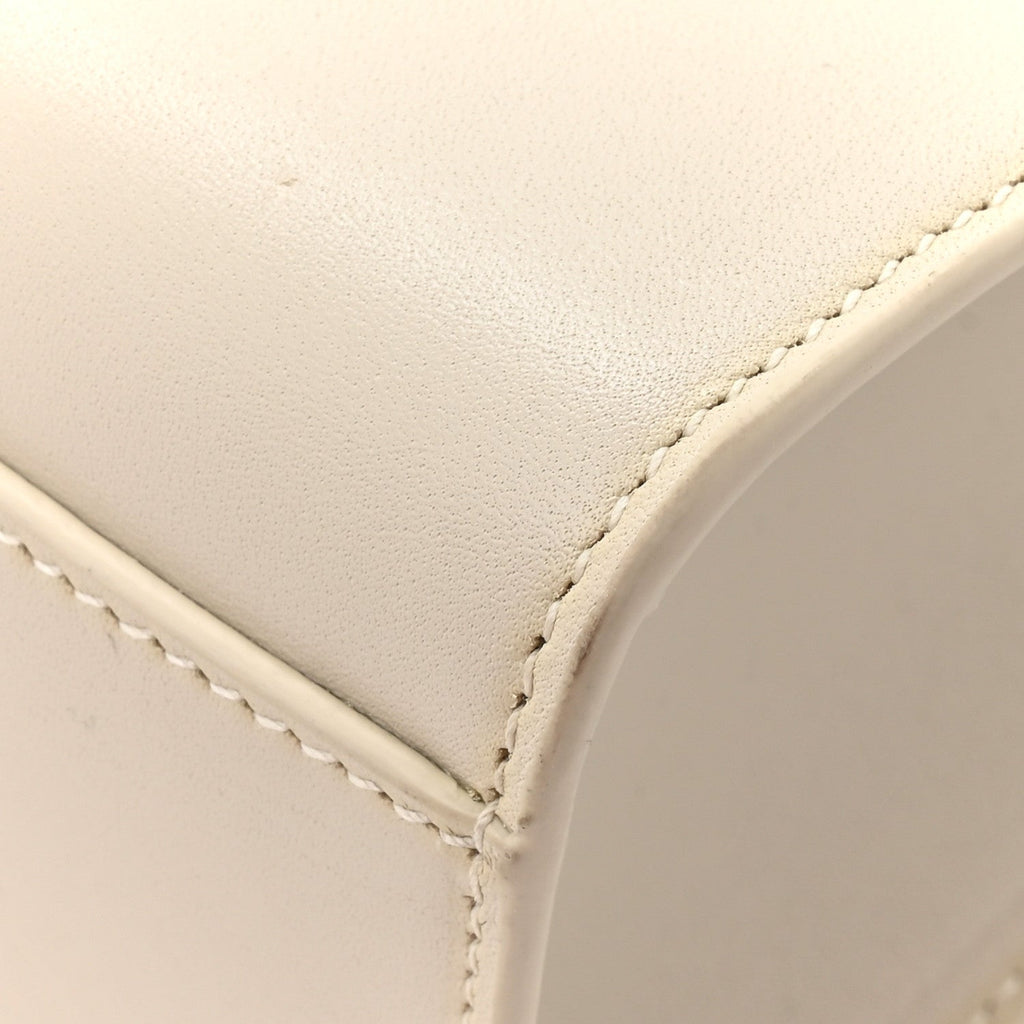 Smooth Calfskin Manhattan Shoulder Bag Crema Soft