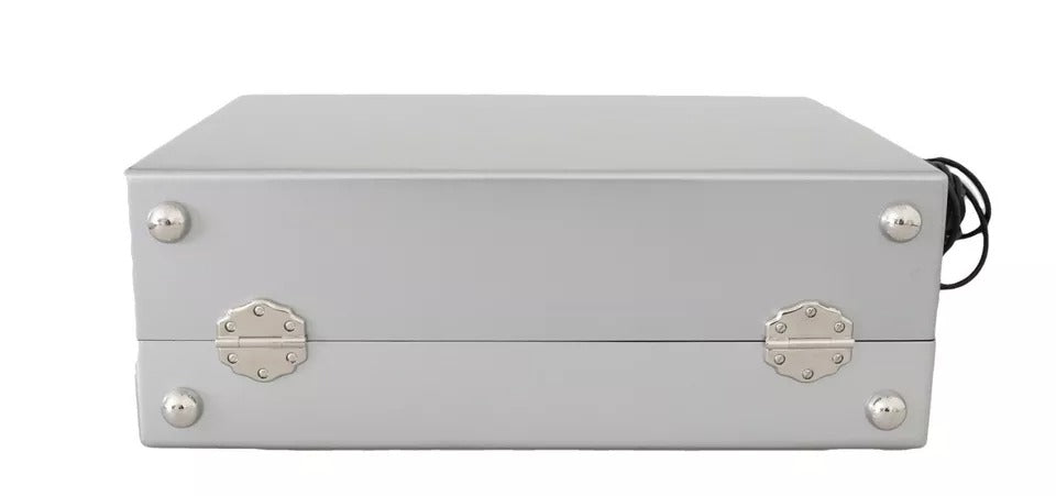 Dolce & Gabbana Silver Retro Radio Boombox Limited Edition Handmade Wood Women's Bag ( )