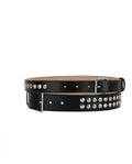 Alexander McQueen Womens Studded Double Belt