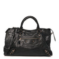 Agneau Giant 12 Rose Gold Hardware City Black