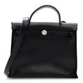 Toile H Berline Vache Hunter Herbag Zip PM 31 Black Ecru