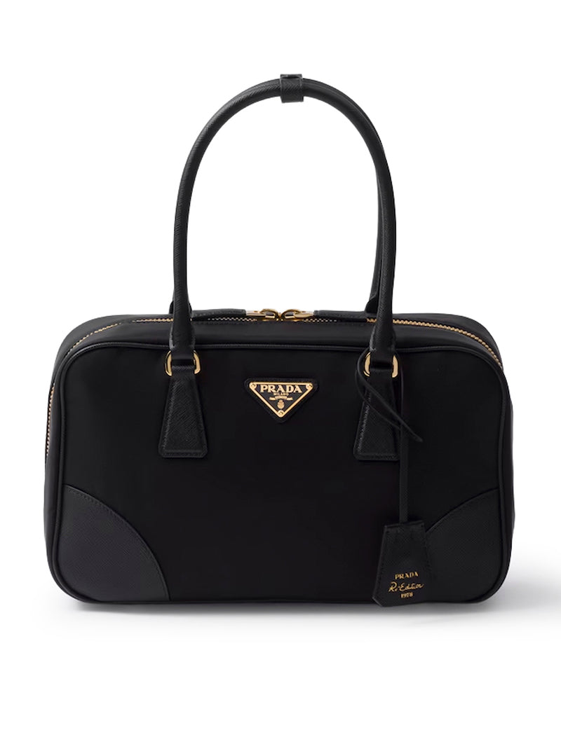 Prada Women Re-Edition 1978 Medium Top Bag In Re-Nylon And Saffiano