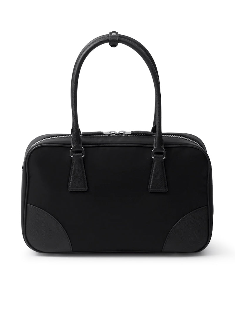 Prada Women Re-Edition 1978 Medium Top Bag In Re-Nylon And Saffiano