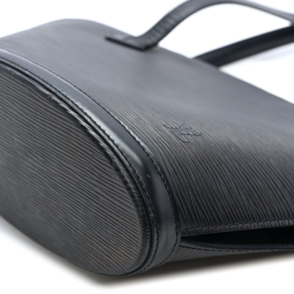 Epi Saint Jacques PM Long Straps Black