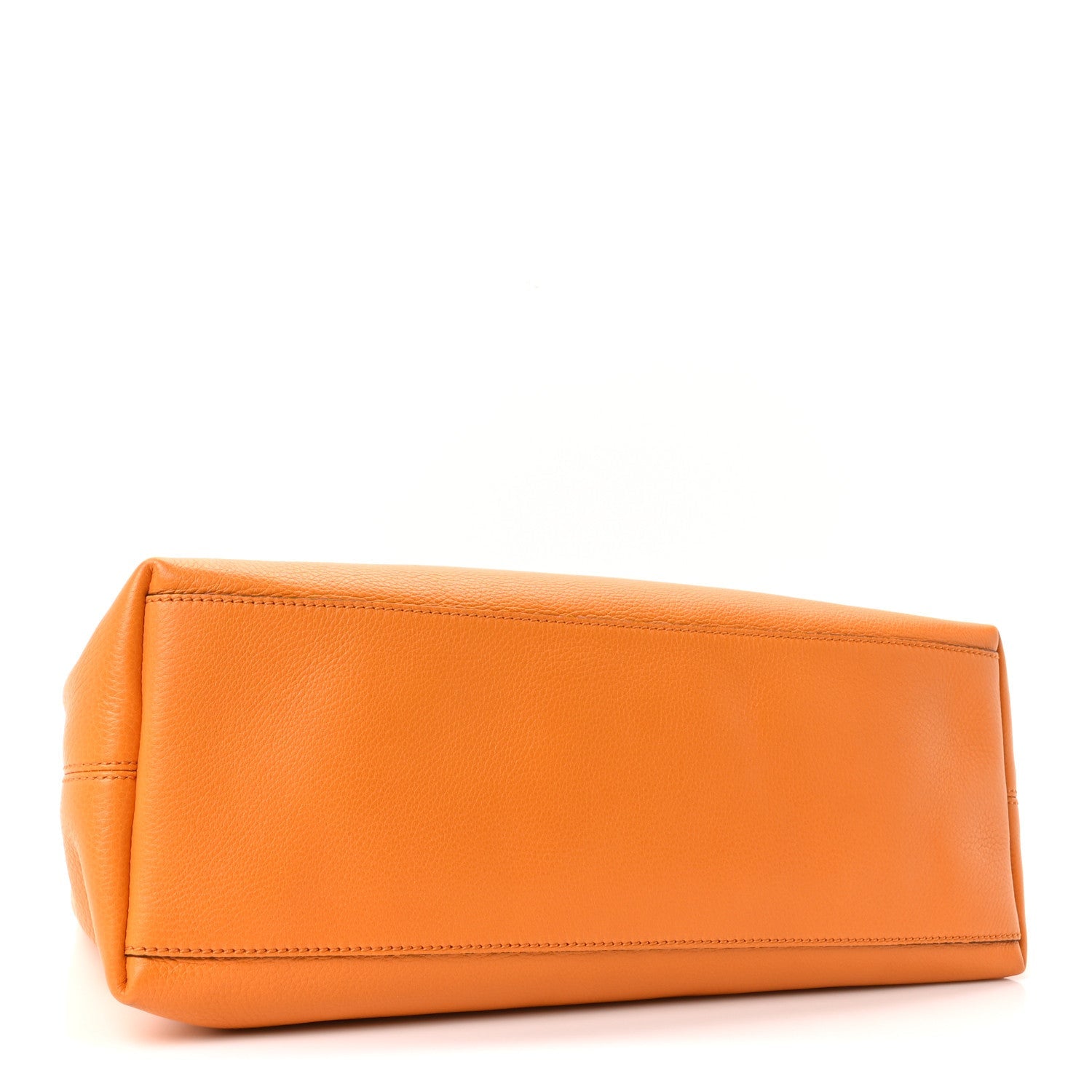 Pebbled Calfskin Medium Soho Chain Shoulder Bag Curcuma