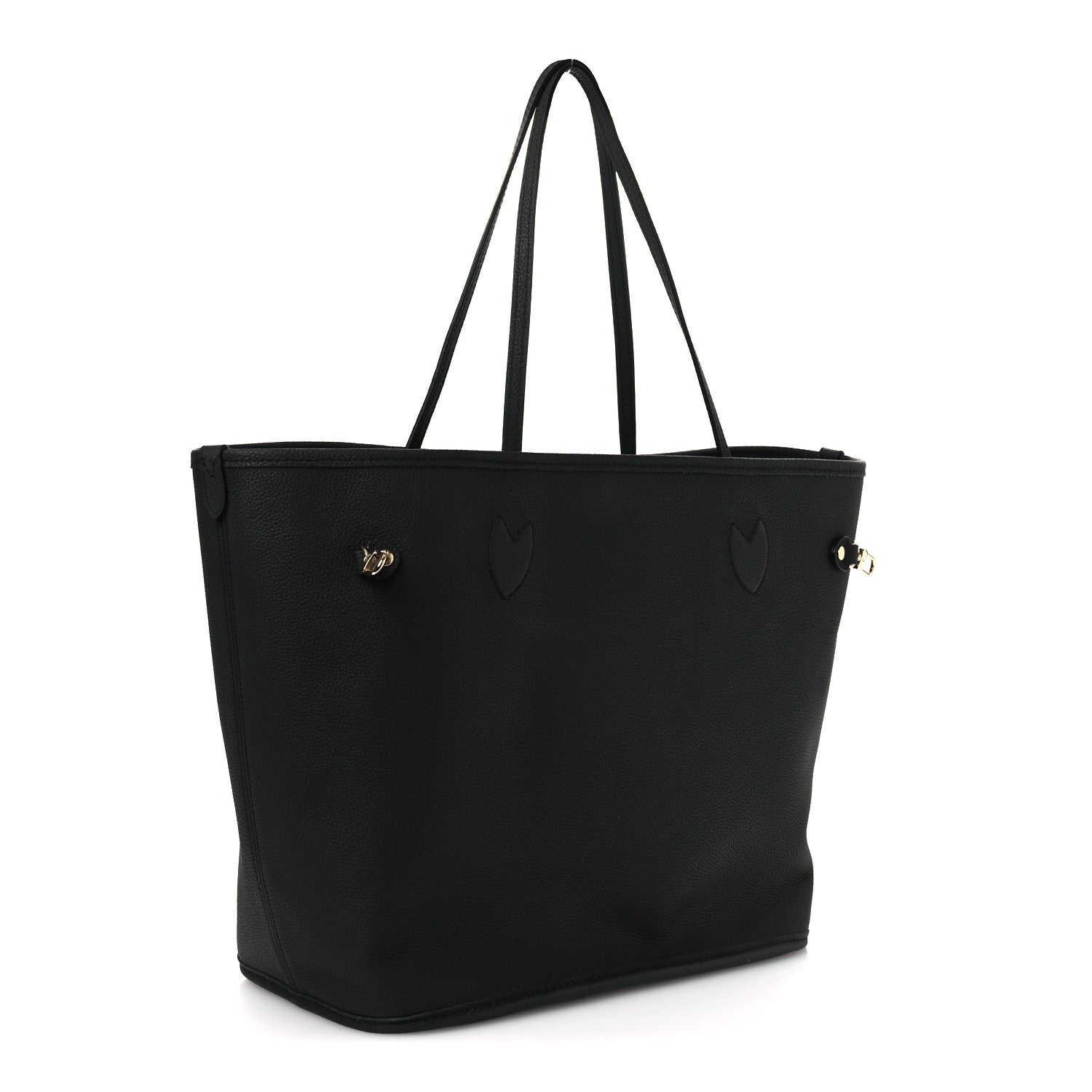 Monogram Calfskin Neo Neverfull Inside Out MM Black