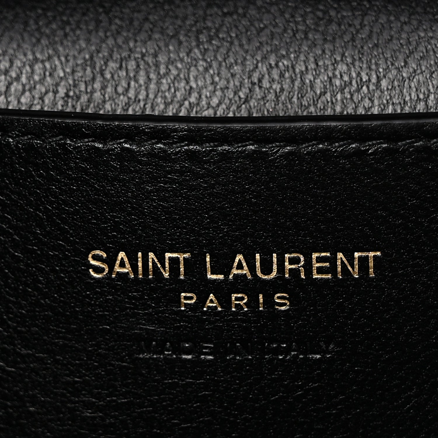 Lambskin Quilted Mini Gaby Vanity Case Black