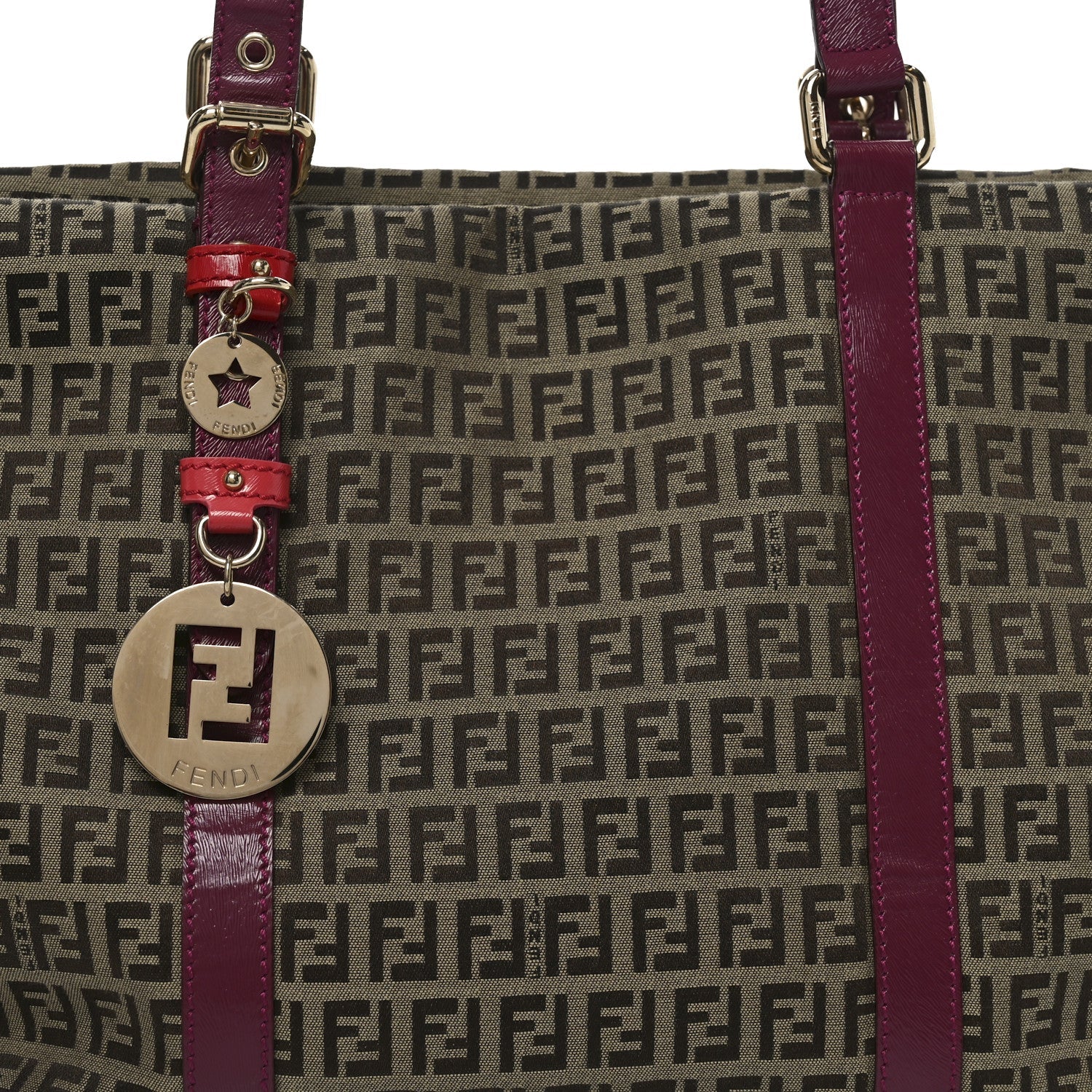 Zucchino Charm Large Shopper Tote Tobacco Amarena