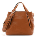 Grainy Calfskin House Check Small Maidstone Saddle Brown