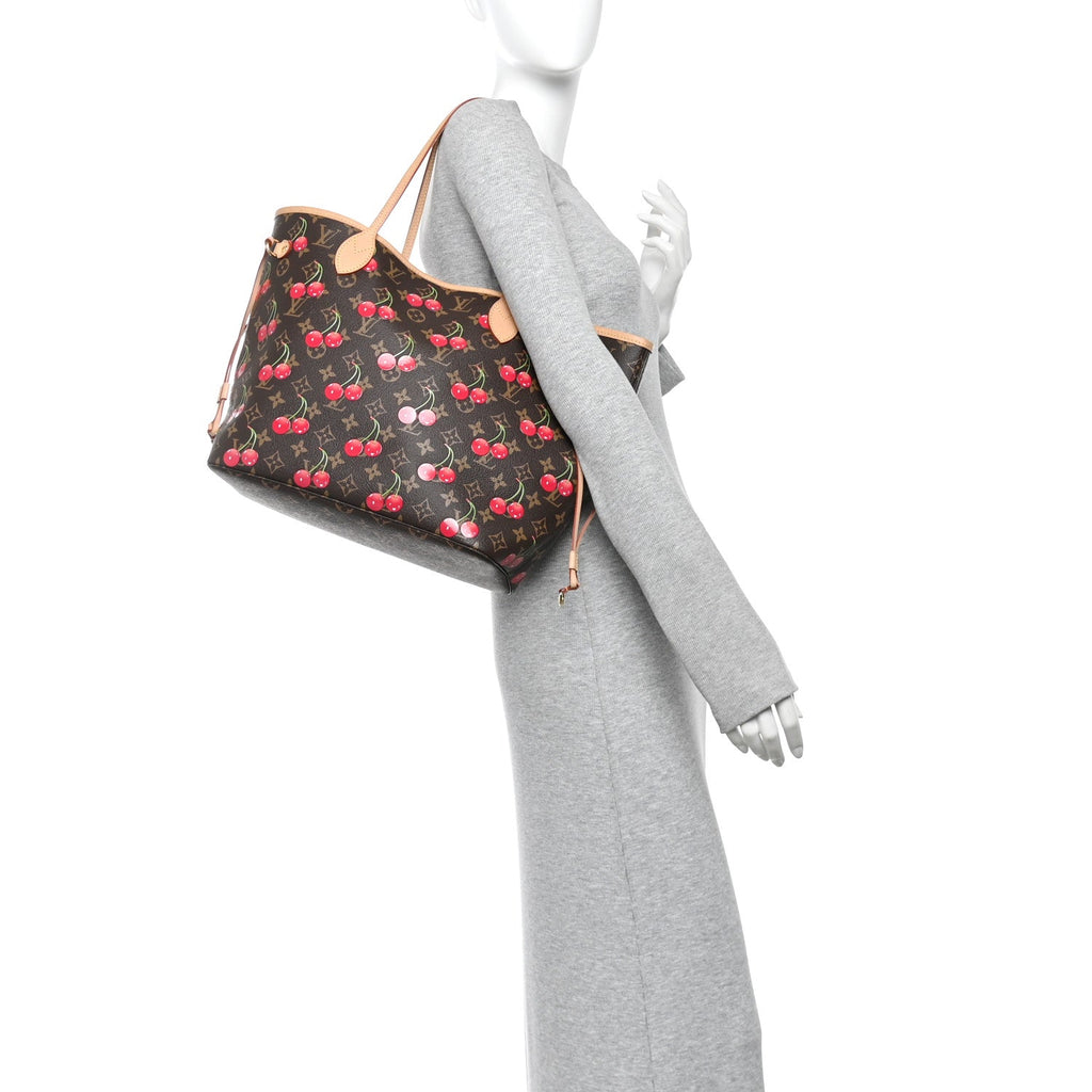 LV X TM Monogram Cerises Neverfull MM