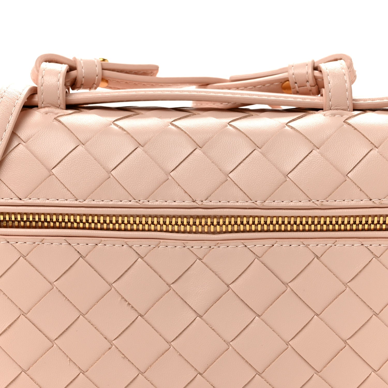 Calfskin Intrecciato Bang Bang Vanity Case Cameo