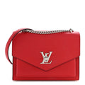 Soft Calfskin Mylockme Chain Bag BB Rubis