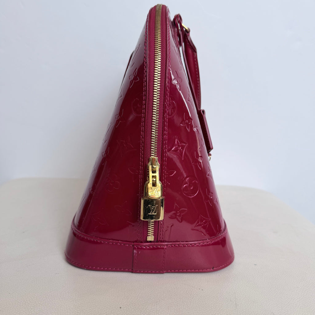 LOUIS VUITTON Vernis Alma MM Pomme D'Amour