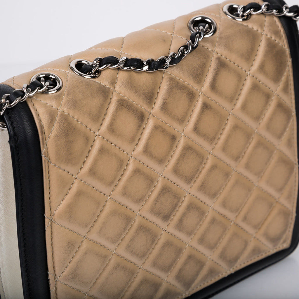 Chanel SS14 Black Trim Bag