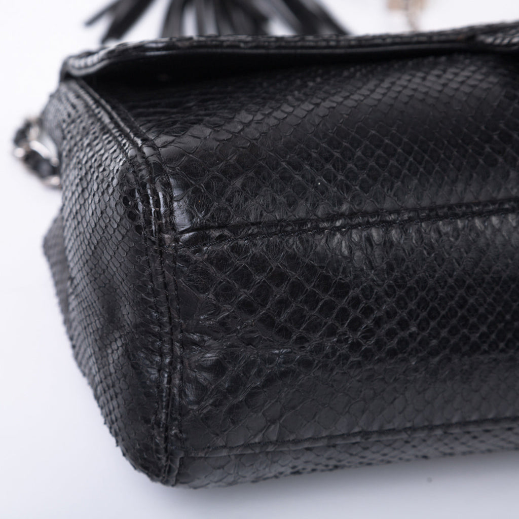 Chanel Timeless Python Shoulder Bag