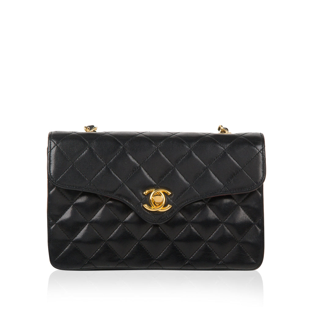 Chanel Vintage Dipped-Flap Mini Bag