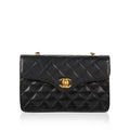 Chanel Vintage Dipped-Flap Mini Bag