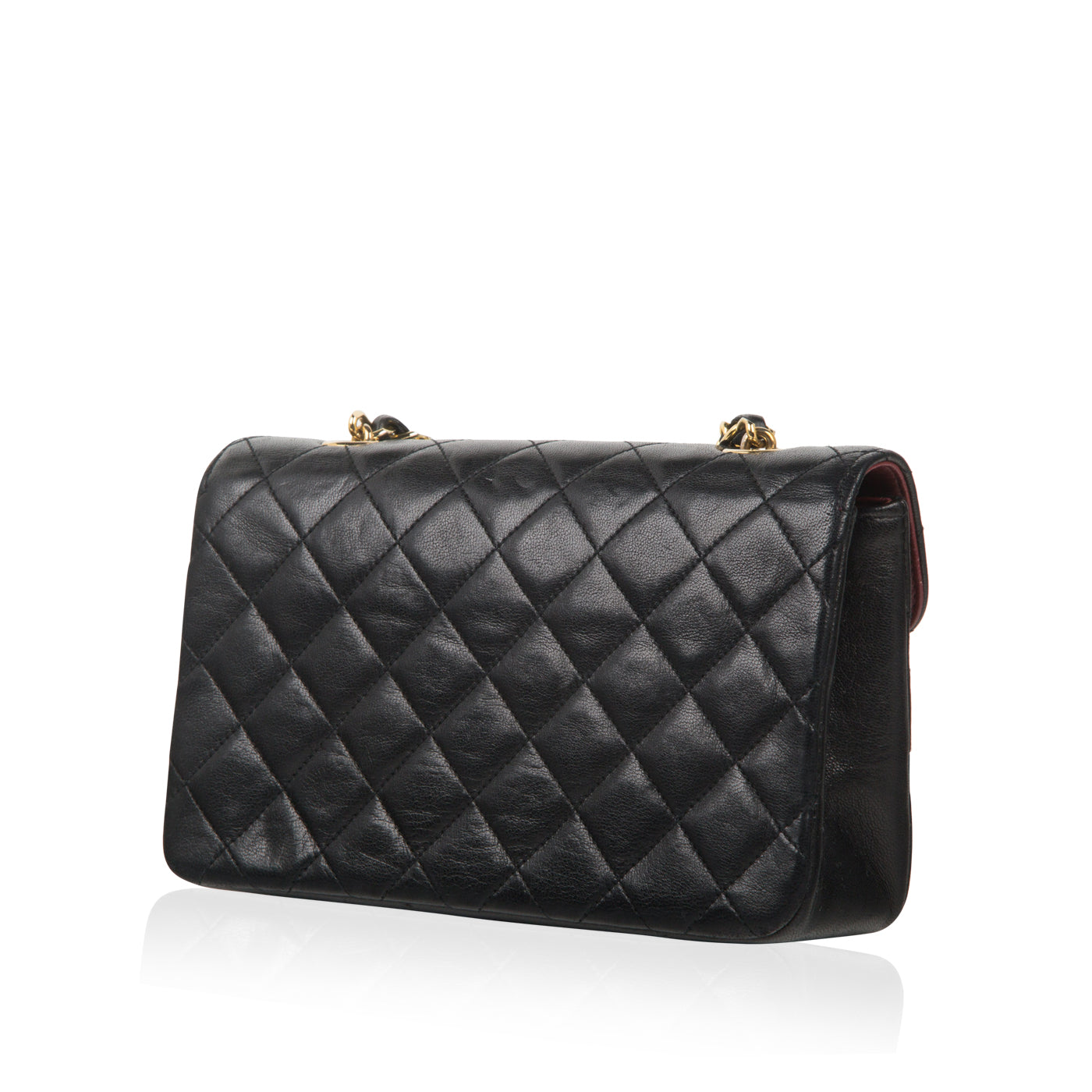 Chanel Vintage Dipped-Flap Mini Bag