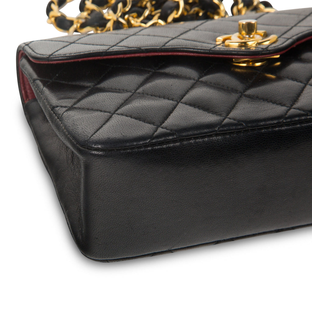 Chanel Vintage Dipped-Flap Mini Bag