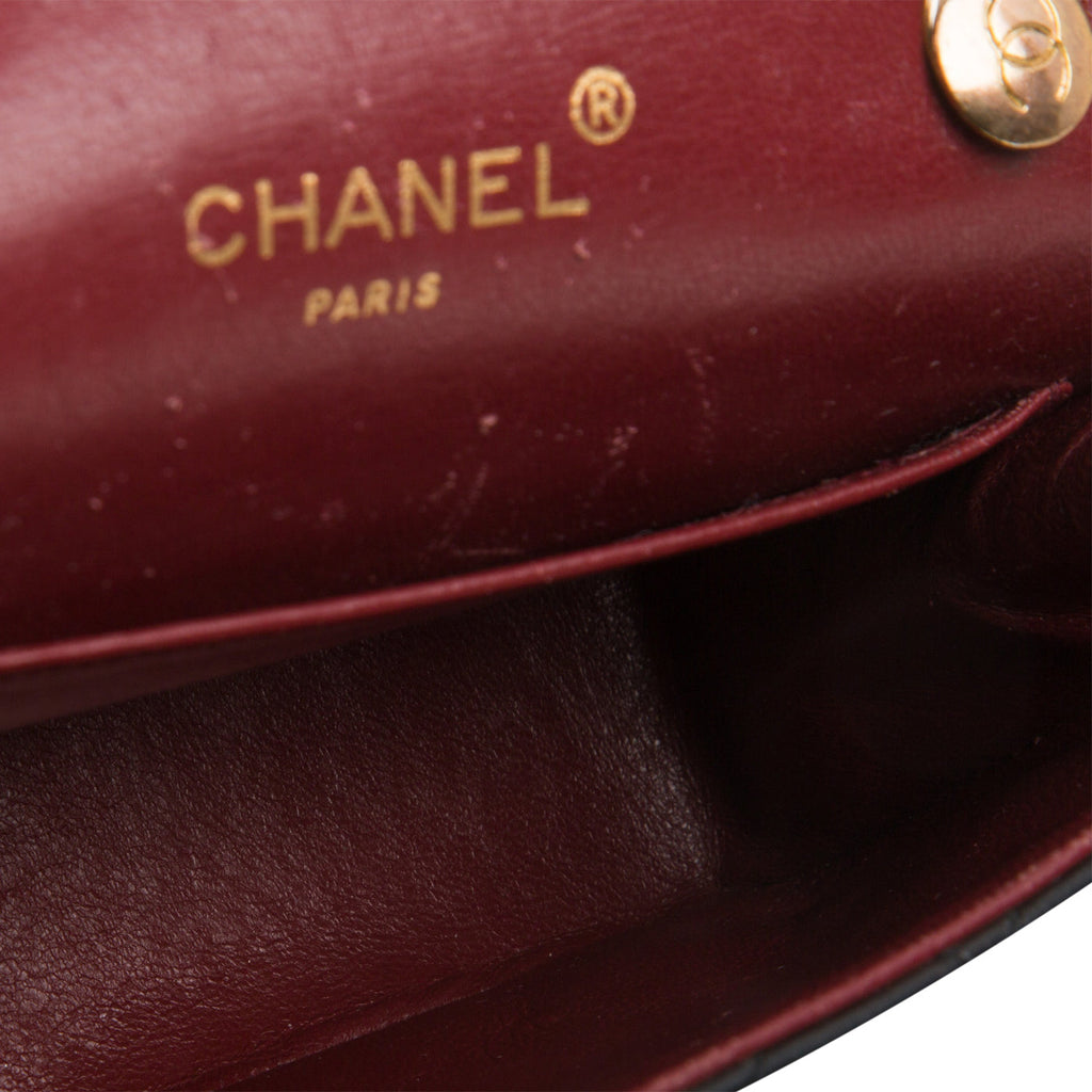 Chanel Vintage Dipped-Flap Mini Bag
