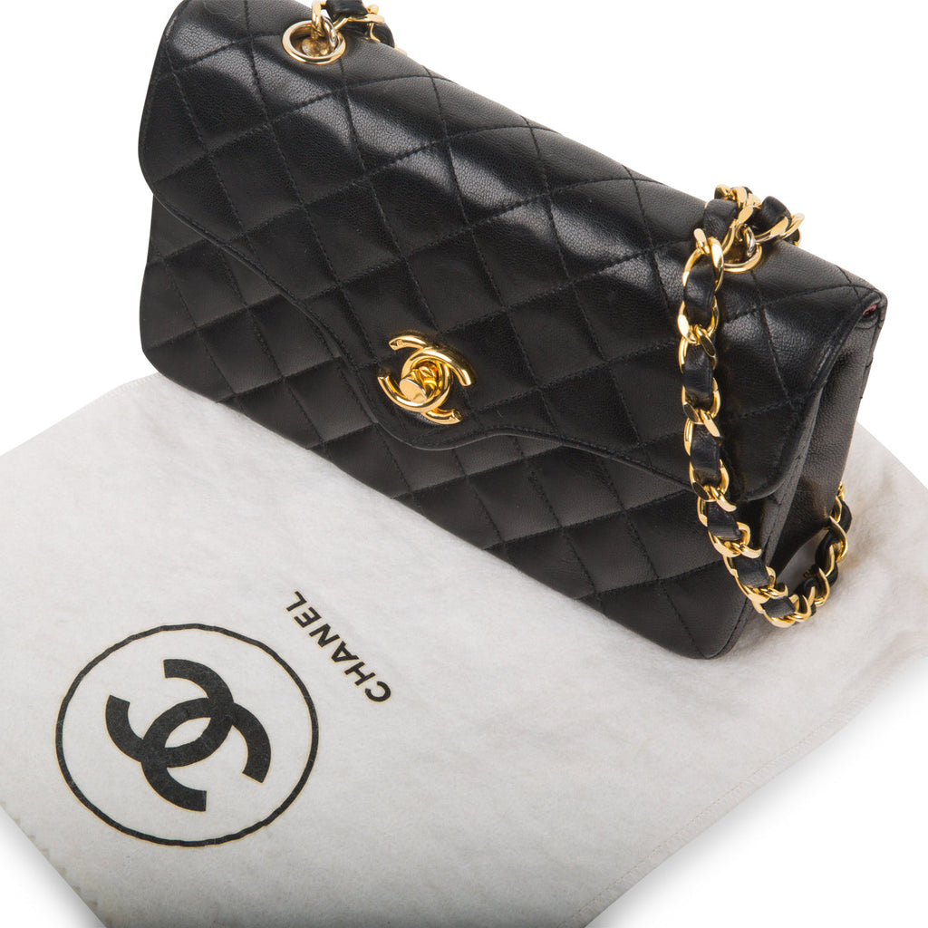 Chanel Vintage Dipped-Flap Mini Bag