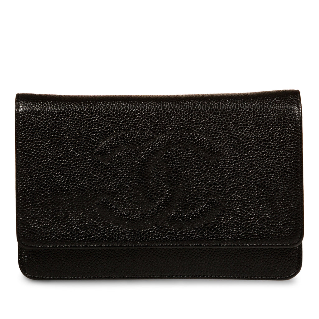 Chanel Classic CC Wallet on Chain