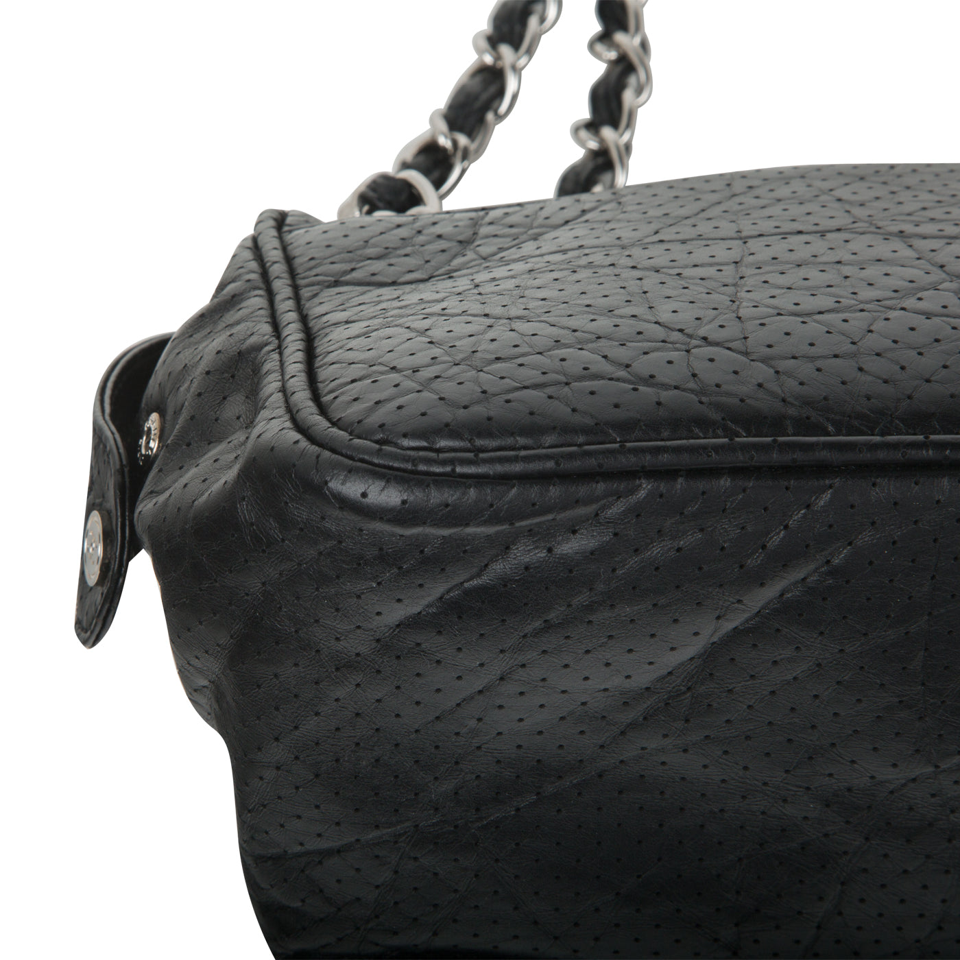 Chanel Vintage Perforated Shoulder Bag