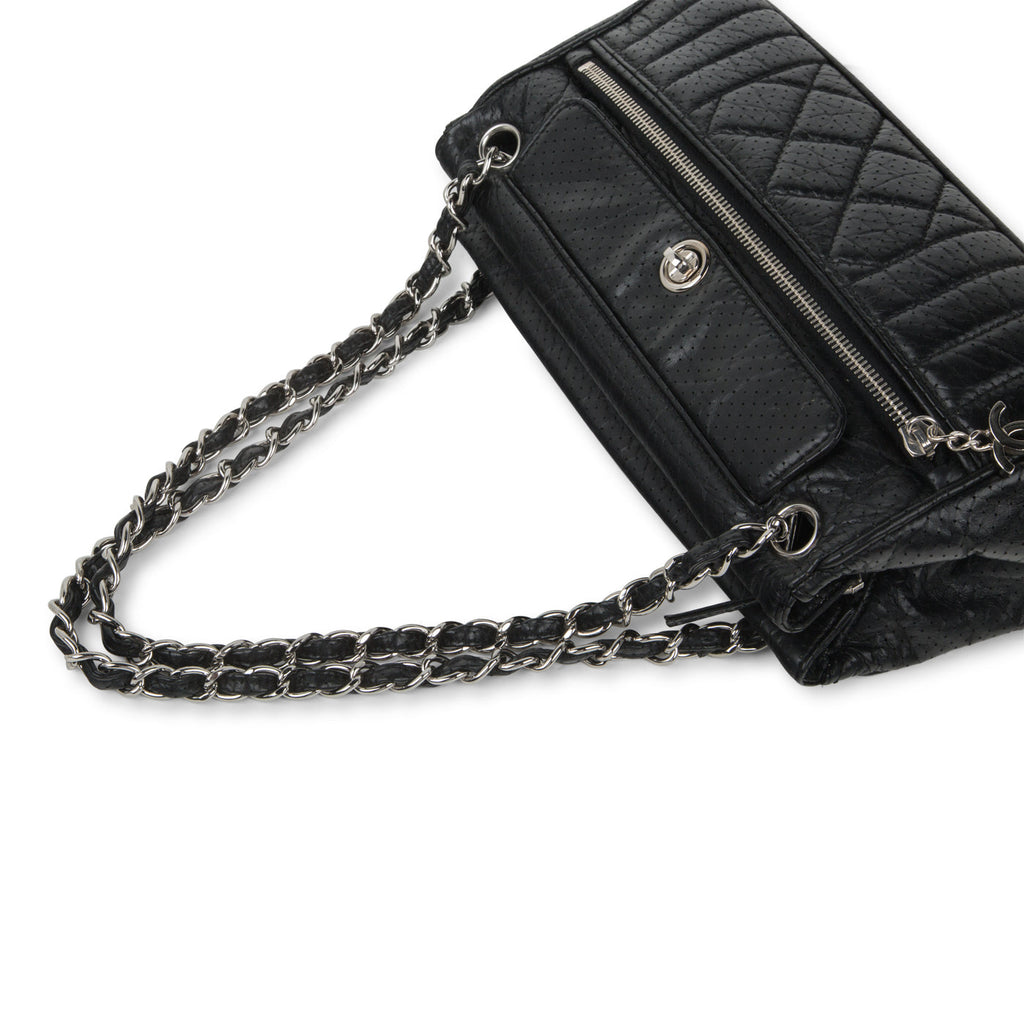 Chanel Vintage Perforated Shoulder Bag