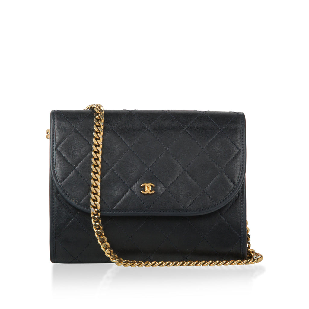 Chanel Vintage Mini Chain Square Bag