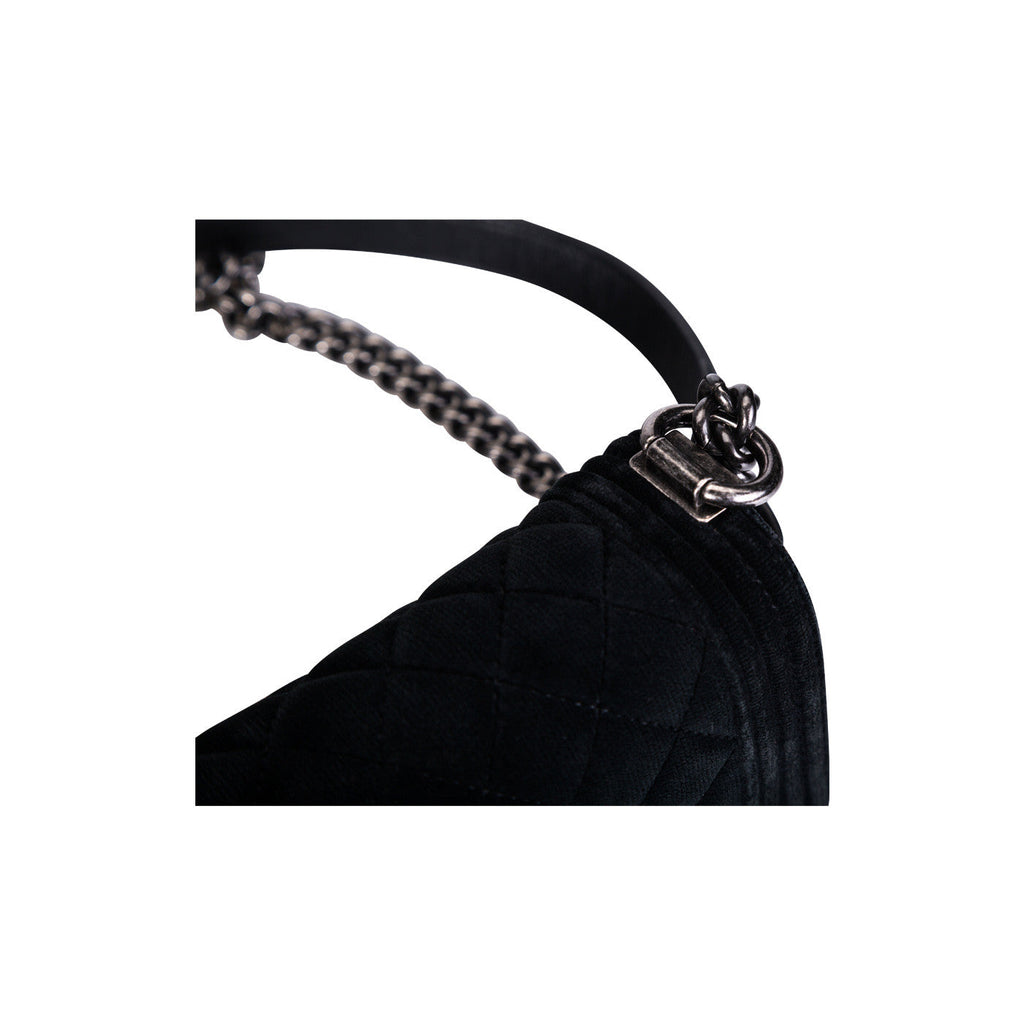 Chanel Mini Boy Bag Velvet