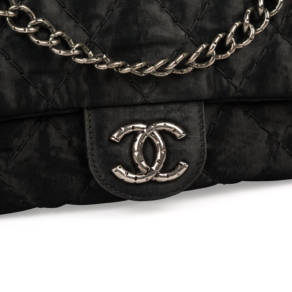 Chanel Satin Single Flap Bag