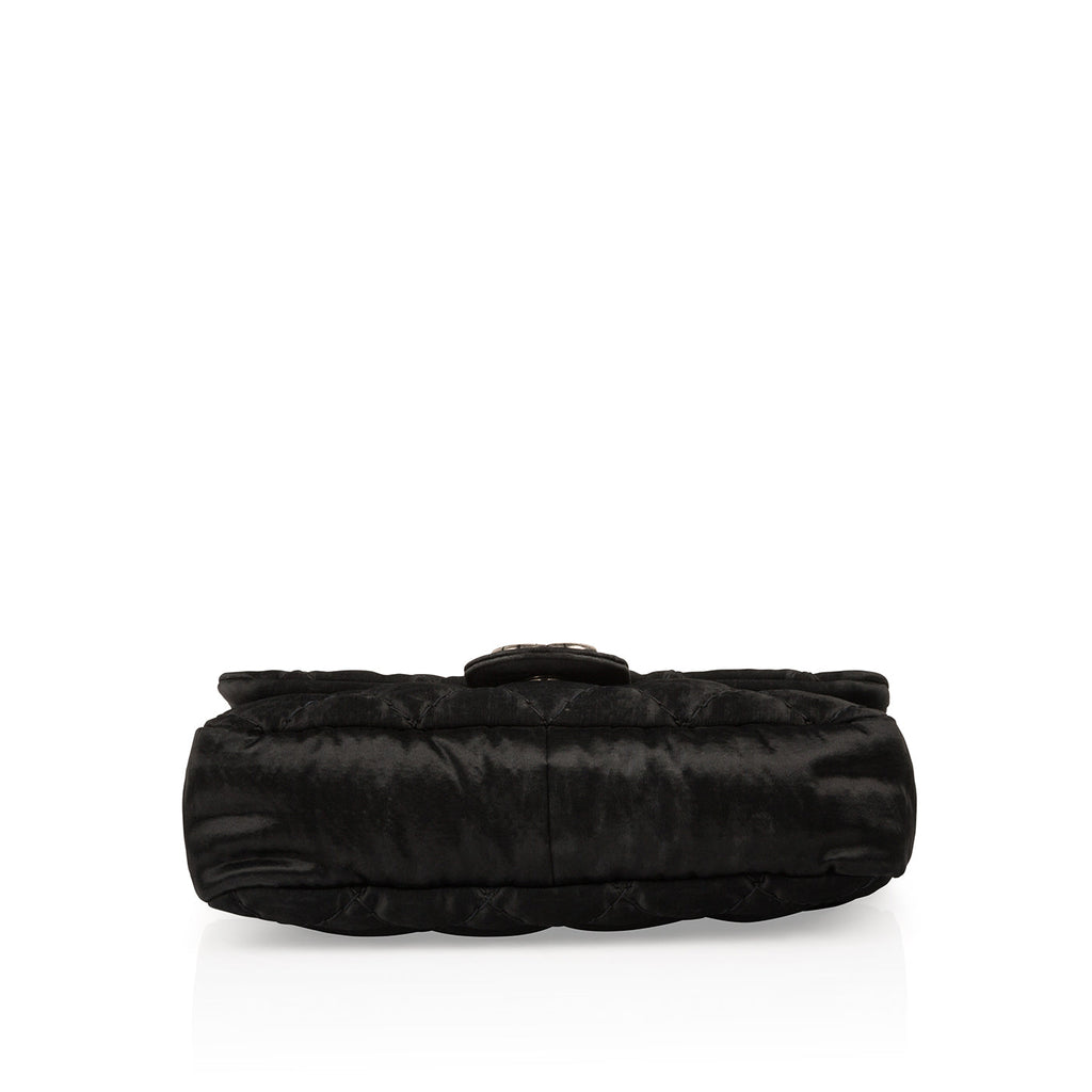 Chanel Satin Single Flap Bag