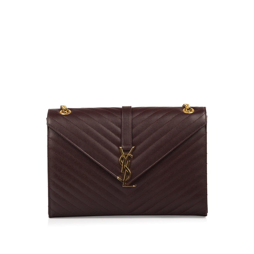 Saint Laurent Large Monogram Envelope Shoulder Bag