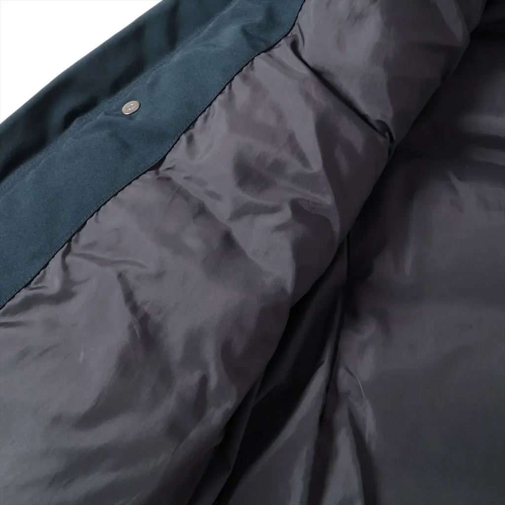 Danton Polyester Fur Down Jacket Navy Blue
