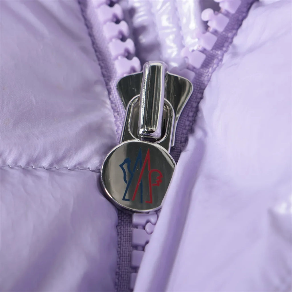 Moncler Nylon Down Jacket Purple