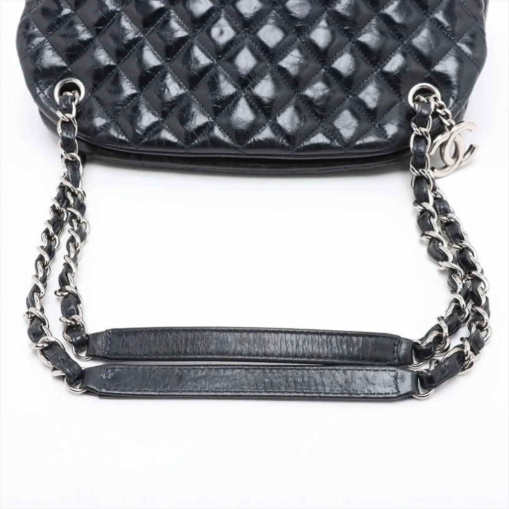 Chanel Mademoiselle Vintage Crinkled Calf Chain Shoulder Bag