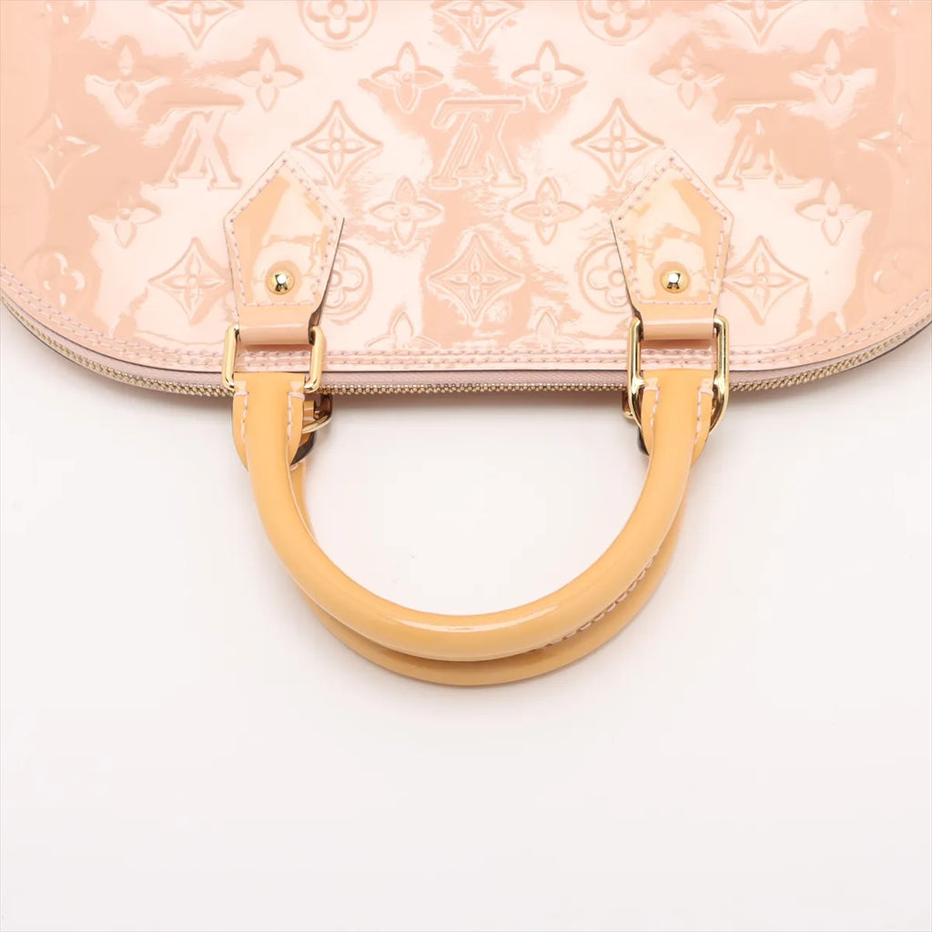 Louis Vuitton Vernis Alma PM Beige-Pink