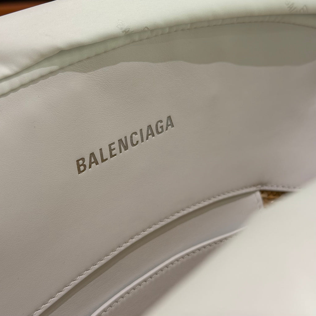 Balenciaga Beach Bag Beige Woven Tote