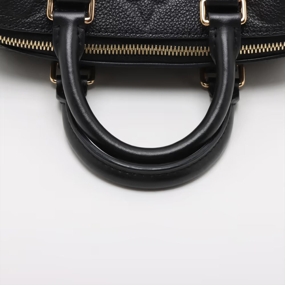 Louis Vuitton Monogram Empreinte Speedy Bandouliere 20 Black